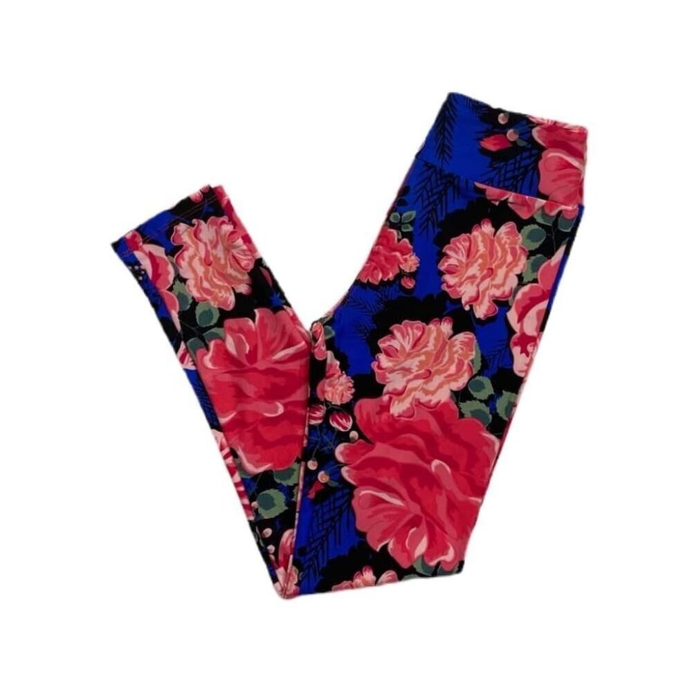 NWT Lularoe TC Leggings - Bold Floral Print - Brand new